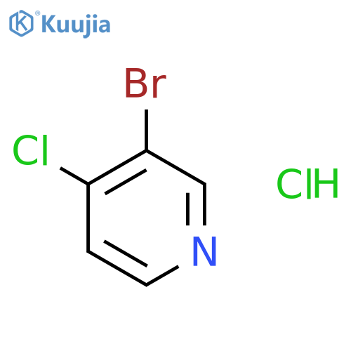 3-Bromo-4-chloropyridine hydrochloride structure