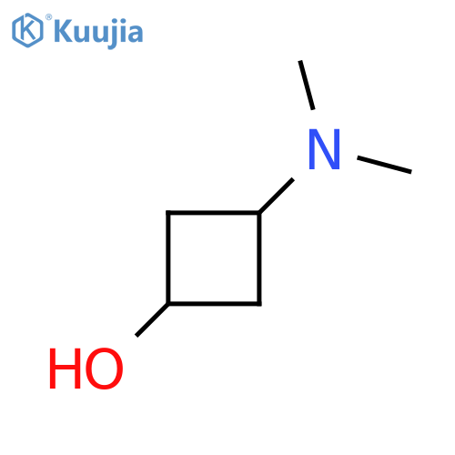 3-(Dimethylamino)cyclobutan-1-ol structure