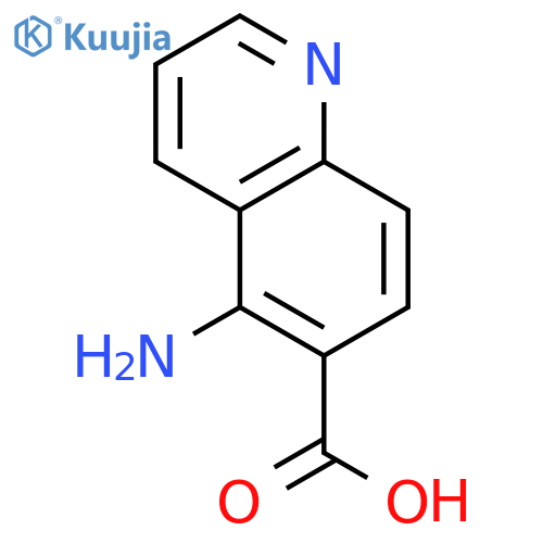 5-aminoquinoline-6-carboxylic acid structure
