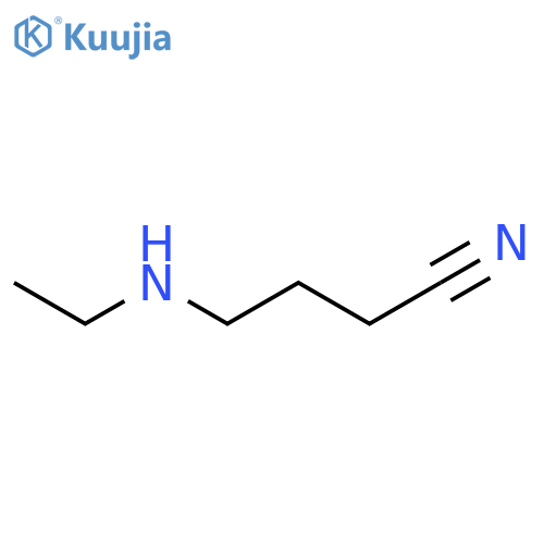 Butanenitrile, 4-(ethylamino)- structure