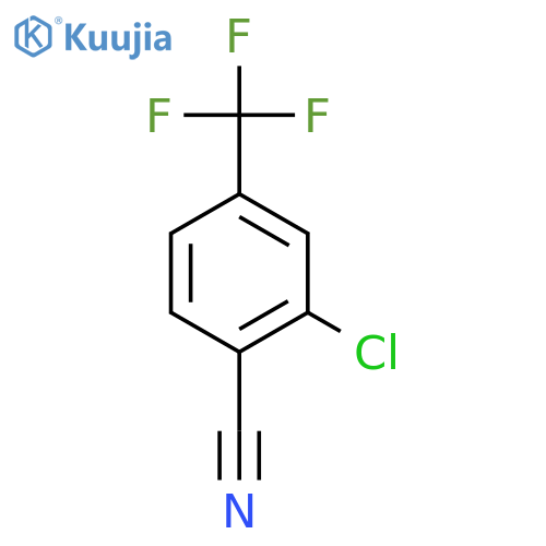 2-Chloro-4-(trifluoromethyl)benzonitrile structure