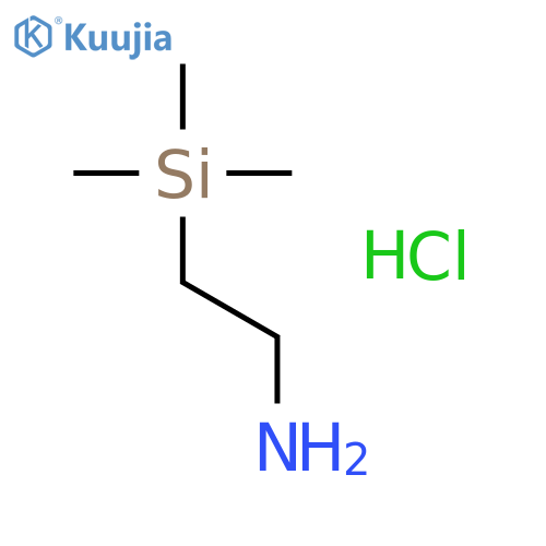 2-(Trimethylsilyl)ethanamine hydrochloride structure