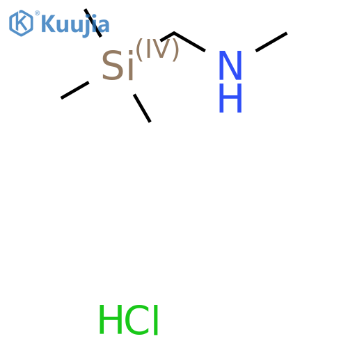 methyl[(trimethylsilyl)methyl]amine hydrochloride structure