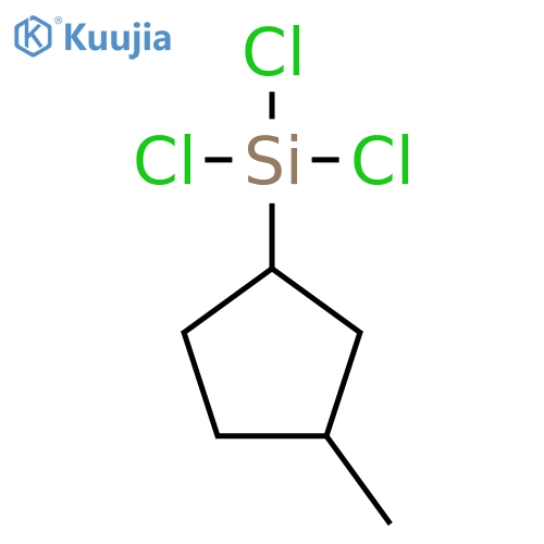 SILANE, TRICHLORO(3-METHYLCYCLOPENTYL)- structure