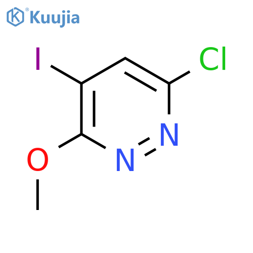 6-Chloro-4-iodo-3-methoxypyridazine structure