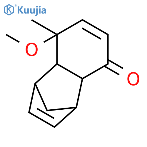 1,4-Methanonaphthalen-5(1H)-one, 4,4a,8,8a-tetrahydro-8-methoxy-8-methyl-, (1R,4S,4aR,8R,8aS)- structure
