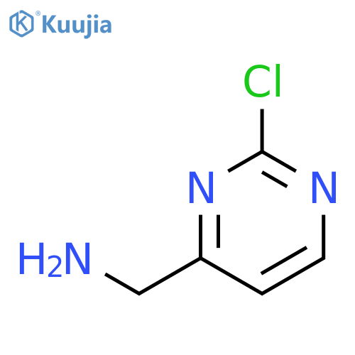 (2-chloropyrimidin-4-yl)methanamine structure