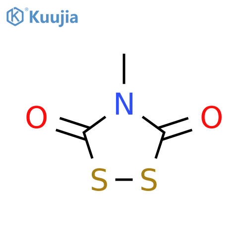 4-methyl-1,2,4-dithiazolidine-3,5-dione structure