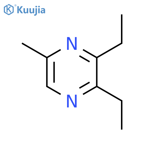 2,3-Diethyl-5-methylpyrazine structure