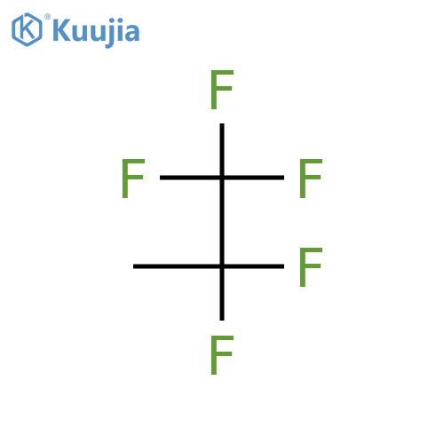 Propane,1,1,1,2,2-pentafluoro- structure
