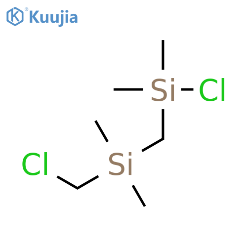 Silane, chloro[[(chloromethyl)dimethylsilyl]methyl]dimethyl- structure