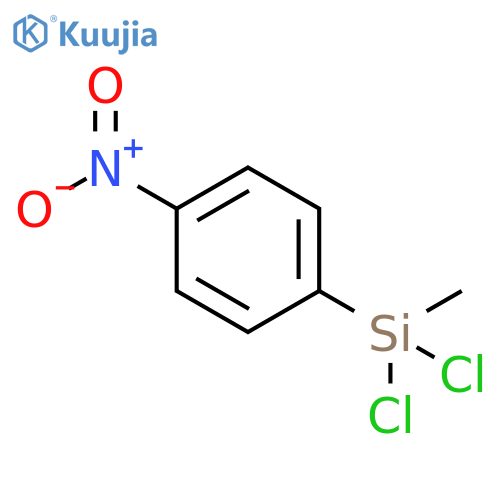 Silane, dichloromethyl(4-nitrophenyl)- structure