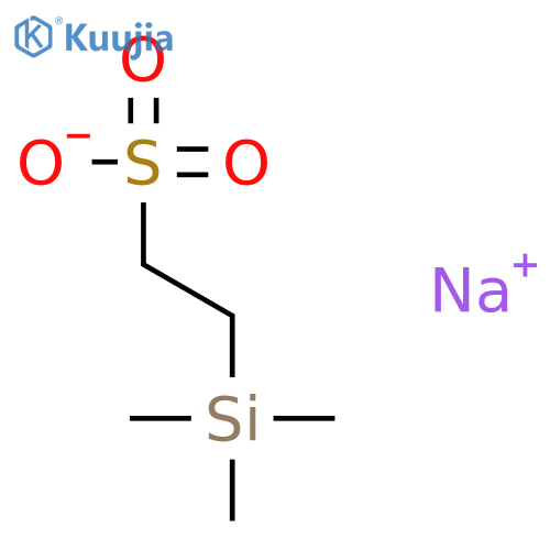 2-(Trimethylsilyl)ethanesulfonic Acid Sodium Salt structure