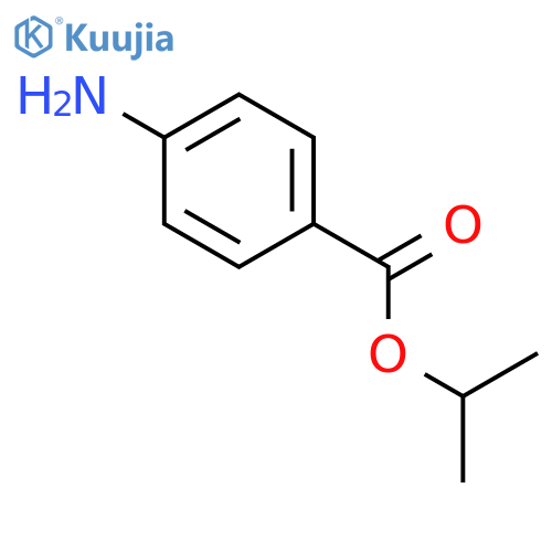 Isopropyl 4-aminobenzoate structure