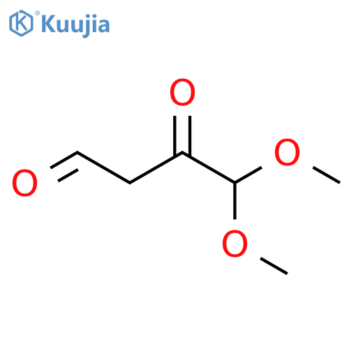 Butanal, 4,4-dimethoxy-3-oxo- structure