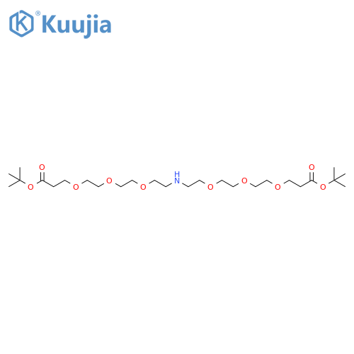 NH-bis(PEG3-Boc) structure