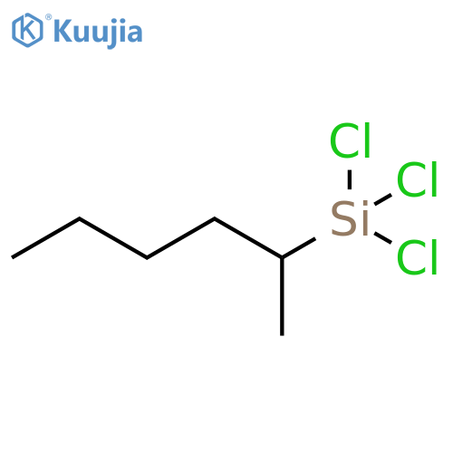 Silane, trichloro(1-methylpentyl)- structure