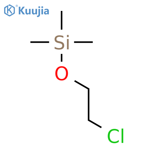 Silane,(2-chloroethoxy)trimethyl- structure