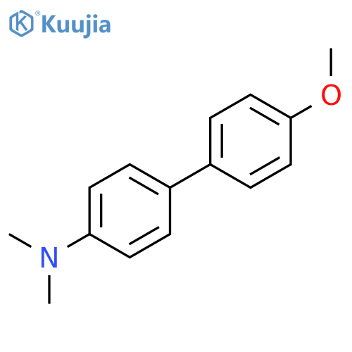 4-Biphenylamine, 4'-methoxy-N,N-dimethyl- (8CI) structure