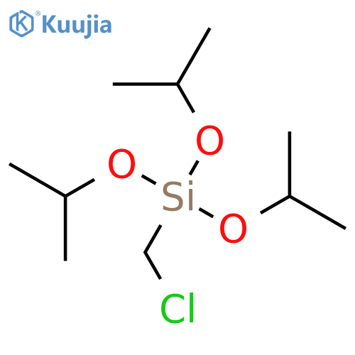 Chloromethyltriisopropoxysilane structure