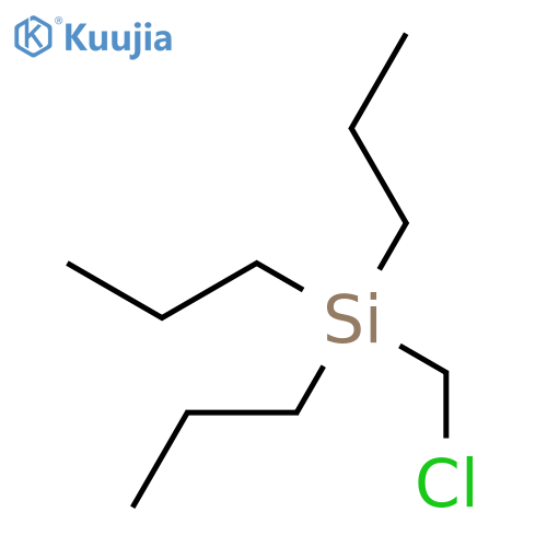 Silane, (chloromethyl)tripropyl- structure