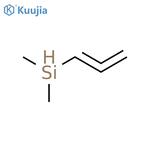 Silane, dimethyl-1,2-propadienyl- structure