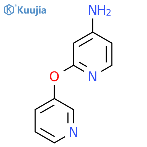 2-(Pyridin-3-yloxy)pyridin-4-amine structure