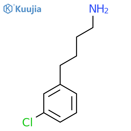 3-Chloro-benzenebutanamine structure