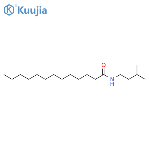 N-Isopentyltridecanamide structure