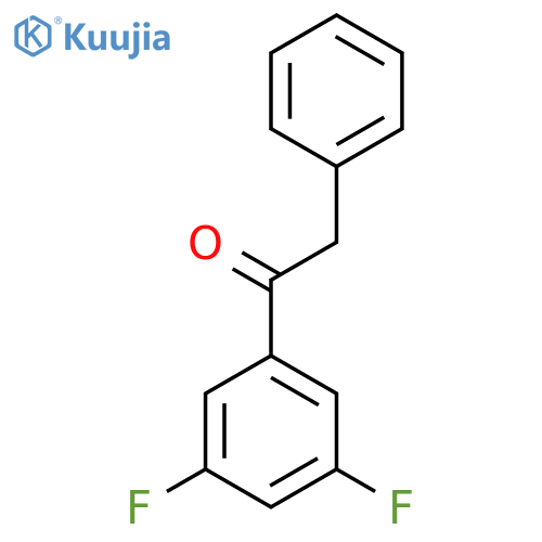 3',5'-Difluoro-2-phenylacetophenone structure