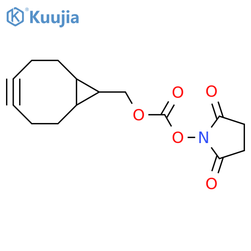 Carbonic acid, bicyclo[6.1.0]non-4-yn-9-ylmethyl 2,5-dioxo-1-pyrrolidinyl ester structure