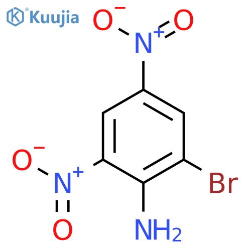 2-Bromo-4,6-dinitro-benzenamine structure