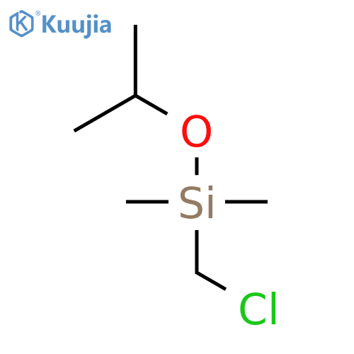(chloromethyl)(isopropoxy)dimethylsilane structure