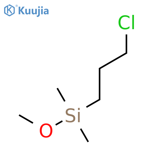 Silane,(3-chloropropyl)methoxydimethyl- structure
