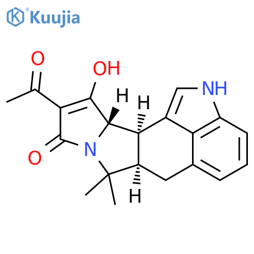 Cyclopiazonic acid structure