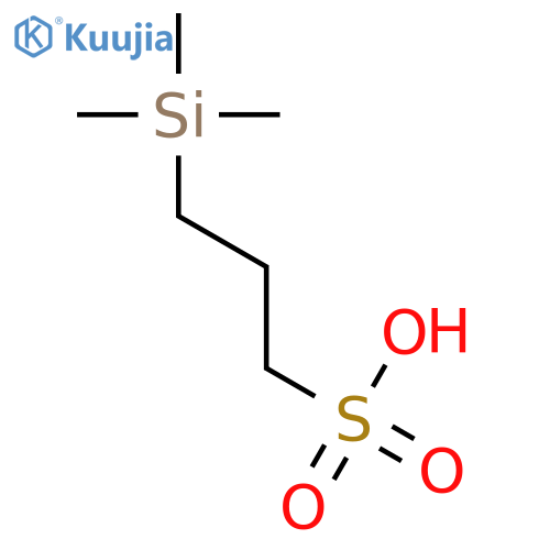 3-(Trimethylsilyl)propane-1-sulfonic acid structure