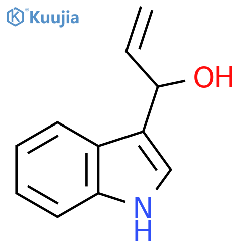 1-(1H-Indol-3-yl)prop-2-en-1-ol structure