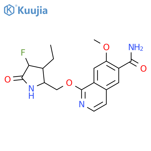 Zimlovisertib structure