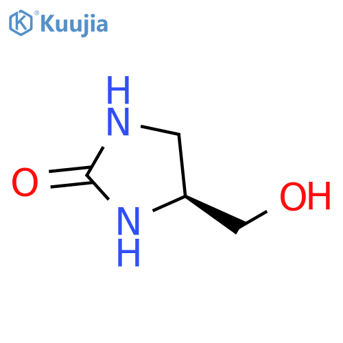 2-Imidazolidinone, 4-(hydroxymethyl)-, (4S)- structure