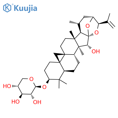 25-Anhydrocimigenol 3-o-beta-D-xyloside structure
