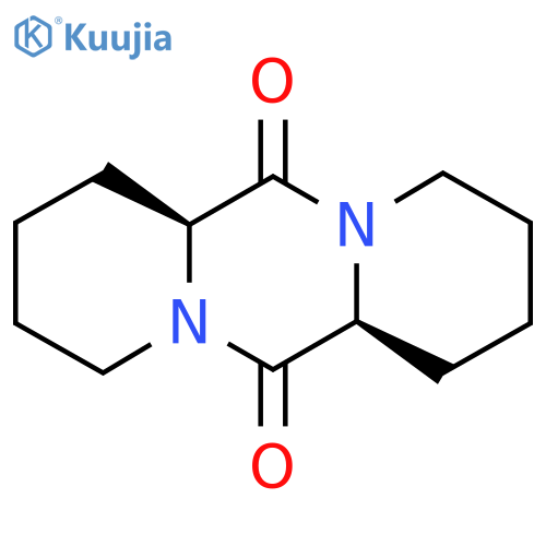 (6As,12aS)-Octahydrodipyrido[1,2-a:1',2'-d]pyrazine-6,12(2H,6aH)-dione structure