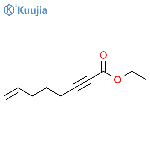 7-Octen-2-ynoic acid, ethyl ester structure