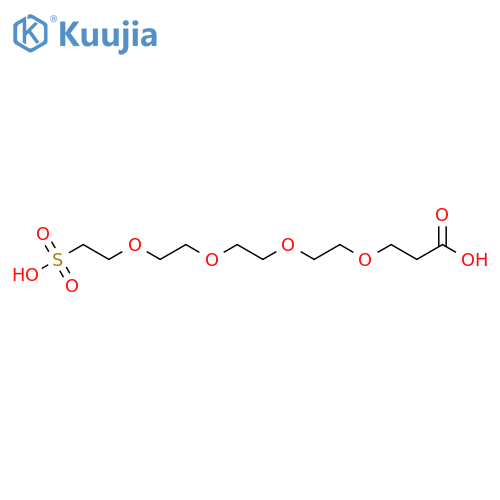 Carboxy-PEG4-sulfonic acid structure