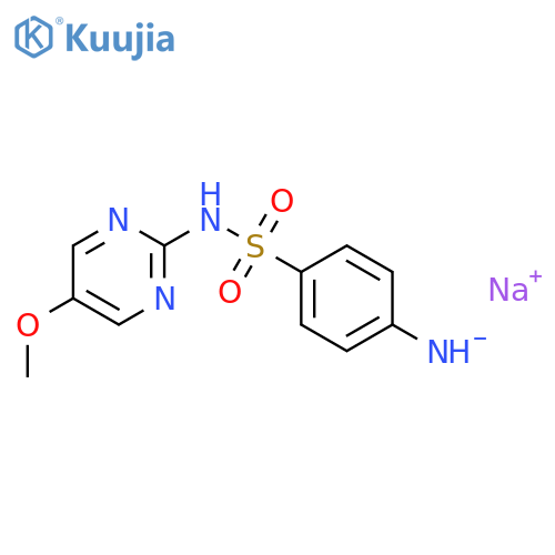Sulfametorine sodium structure