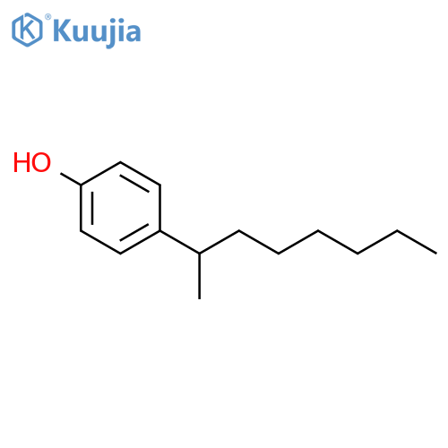 Phenol,4-(1-methylheptyl)- structure