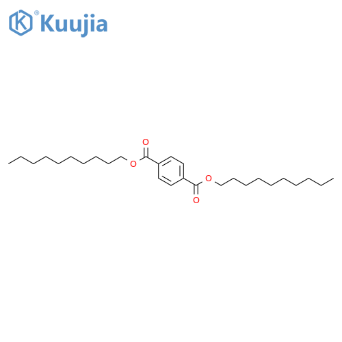 1,4-Benzenedicarboxylic acid, didecyl ester structure