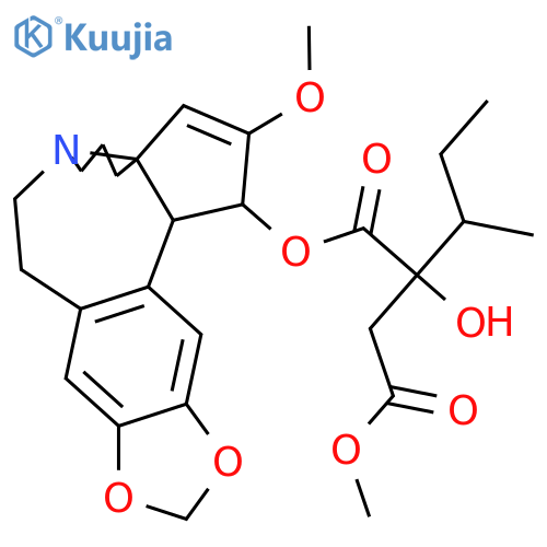 Nordeoxyharringtonine structure