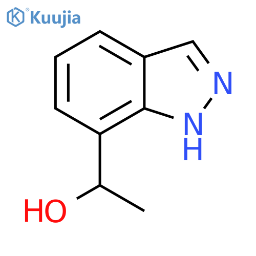 1-(1H-Indazol-7-yl)ethanol structure