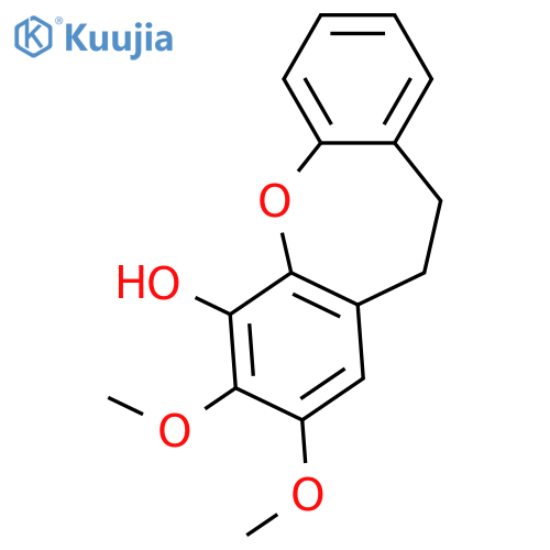 10,11-Dihydrodibenz[b,f]oxepin-2,3,4-triol; 2,3-Di-Me ether structure