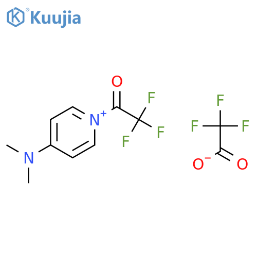 4-(Dimethylamino)-1-(2,2,2-trifluoroacetyl)pyridin-1-ium 2,2,2-Trifluoroacetate structure